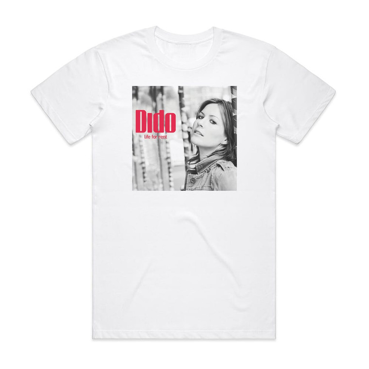 Dido Life For Rent 1 Album Cover T-Shirt White