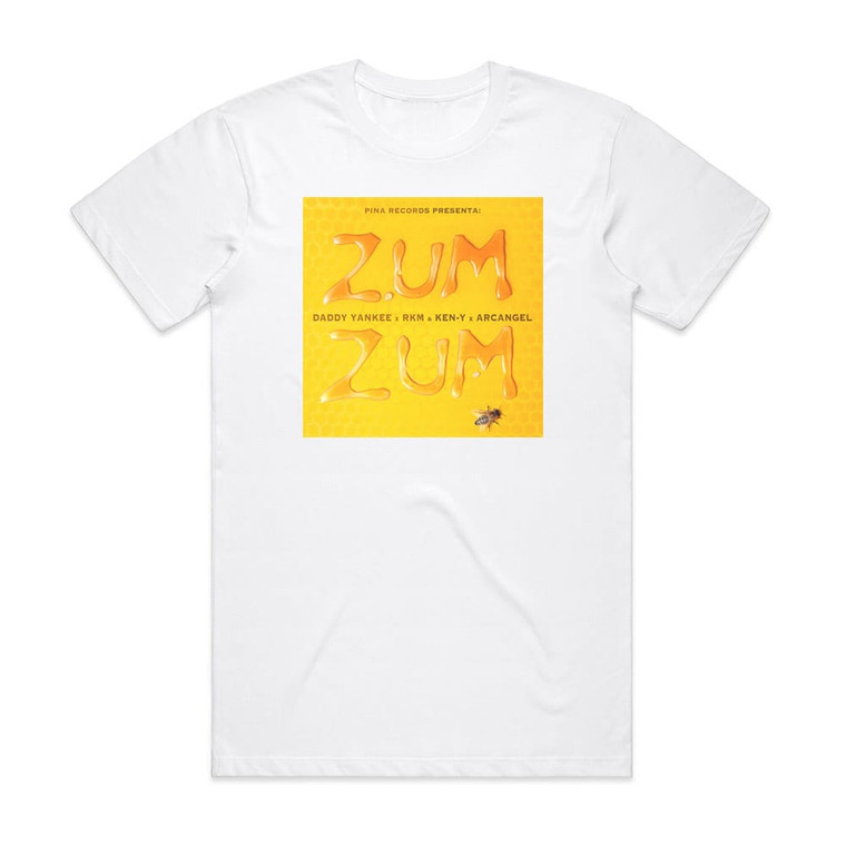 Daddy Yankee Zum Zum Album Cover T-Shirt White