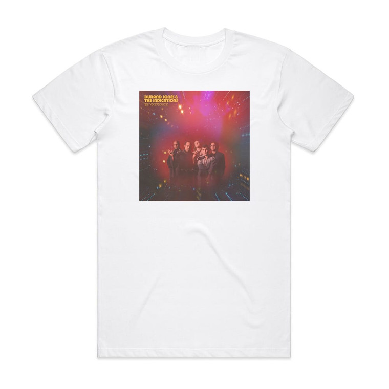 Durand Jones and the Indications Private Space Album Cover T-Shirt White