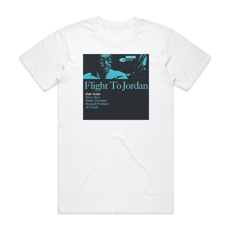 Duke Jordan Flight To Jordan Album Cover T-Shirt White
