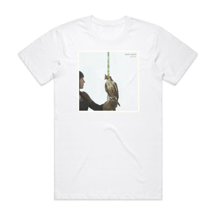 Dave Hause Devour Album Cover T-Shirt White