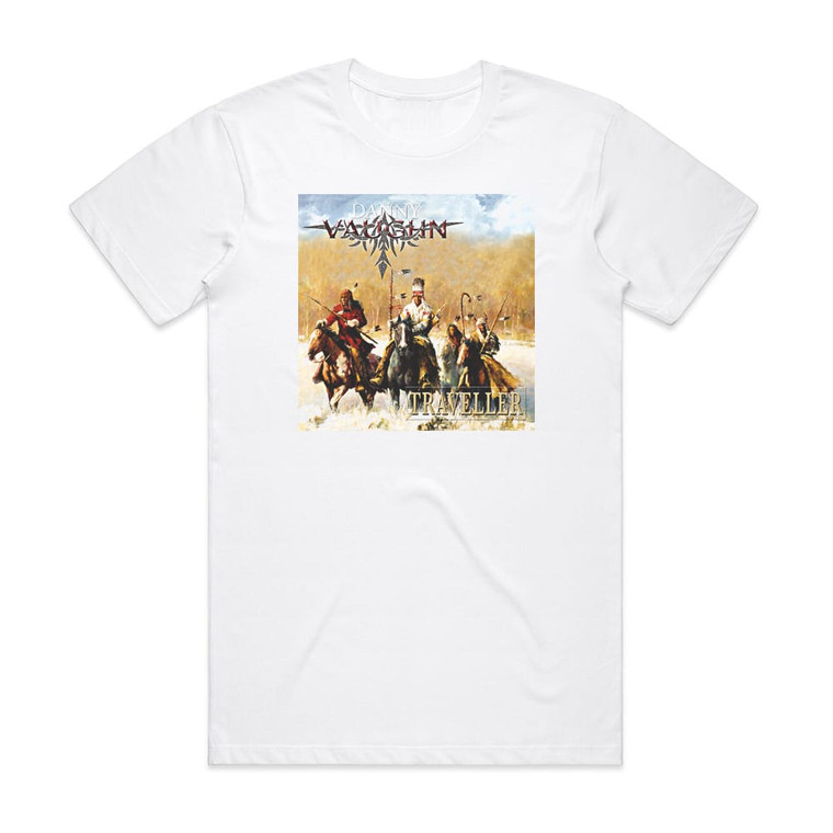 Danny Vaughn Traveller Album Cover T-Shirt White