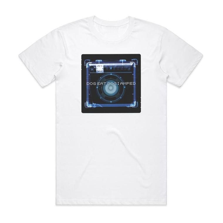Dog Eat Dog Amped Album Cover T-Shirt White