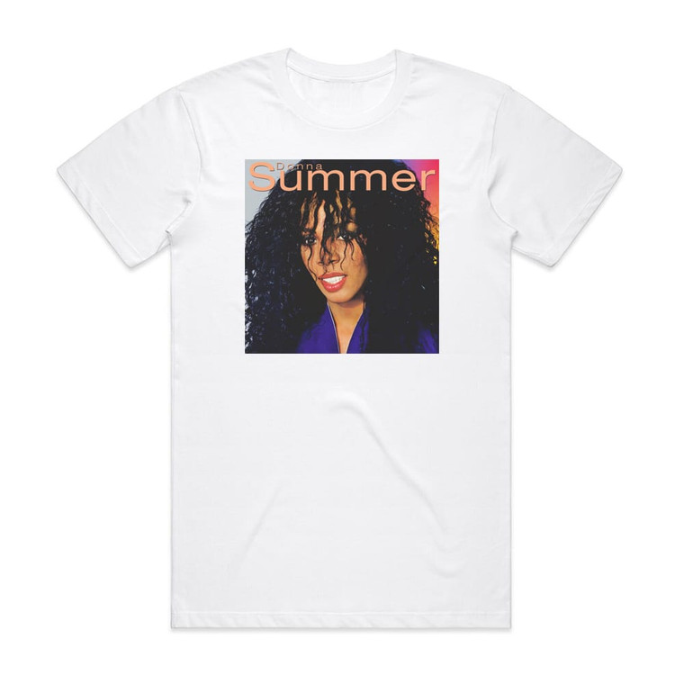 Donna Summer Donna Summer 2 Album Cover T-Shirt White