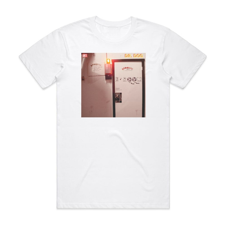 Dr Dog B Room Album Cover T-Shirt White