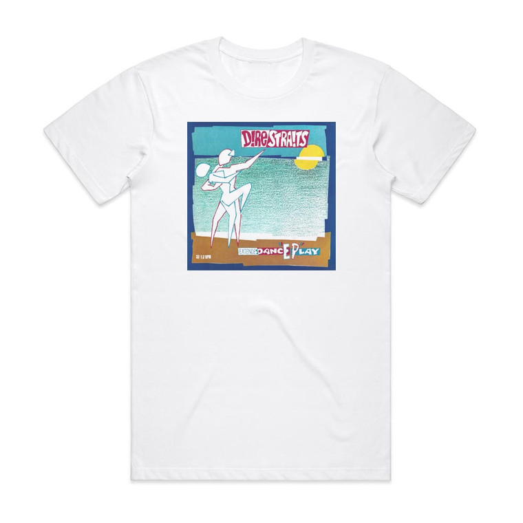 Dire Straits Extendedanceplay 1 Album Cover T-Shirt White