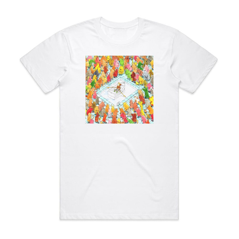 Dance Gavin Dance Happiness Album Cover T-Shirt White
