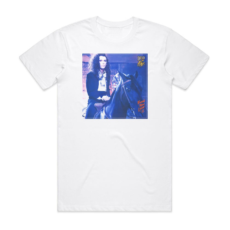 Dead or Alive Brand New Lover Album Cover T-Shirt White