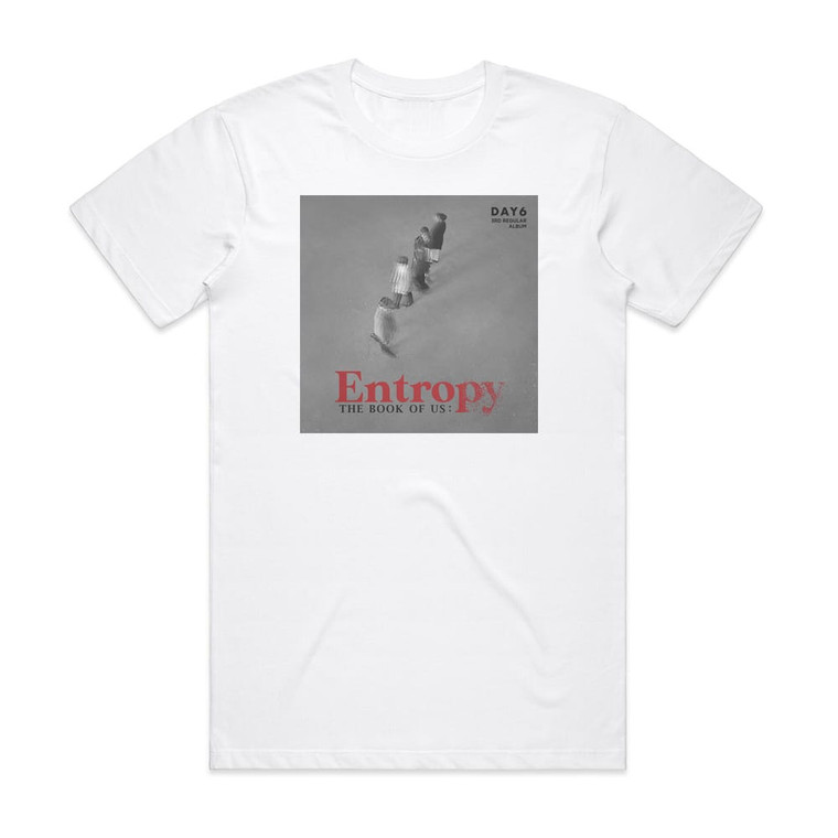 DAY6 The Book Of Us Entropy Album Cover T-Shirt White