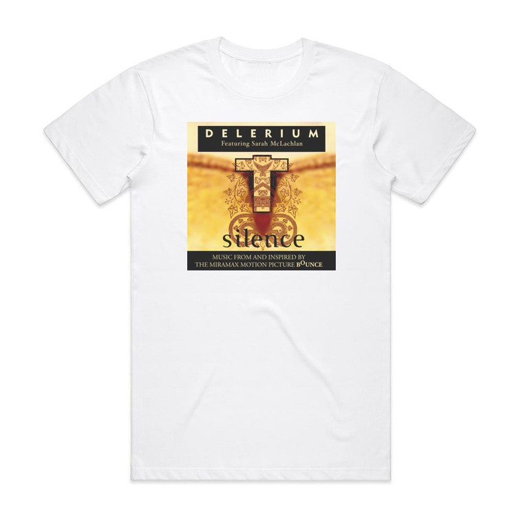 Delerium Silence 3 Album Cover T-Shirt White