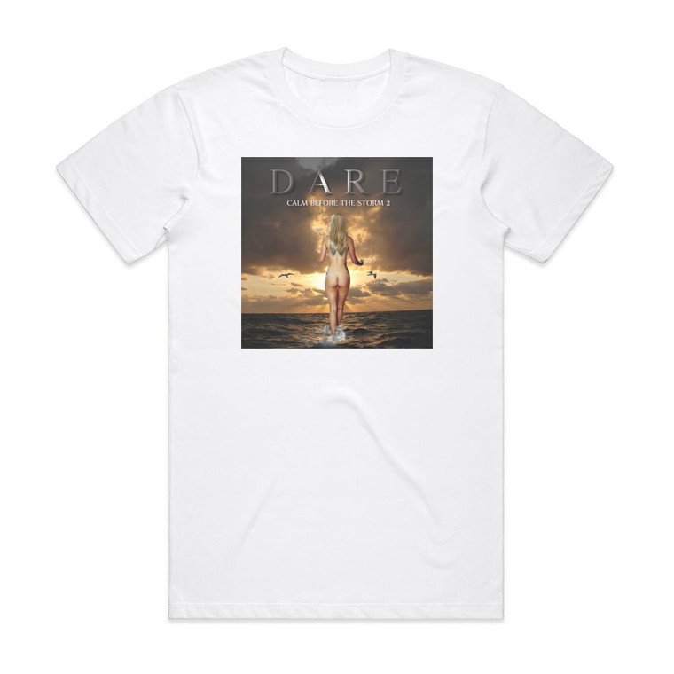 Dare Calm Before The Storm 2 Album Cover T-Shirt White