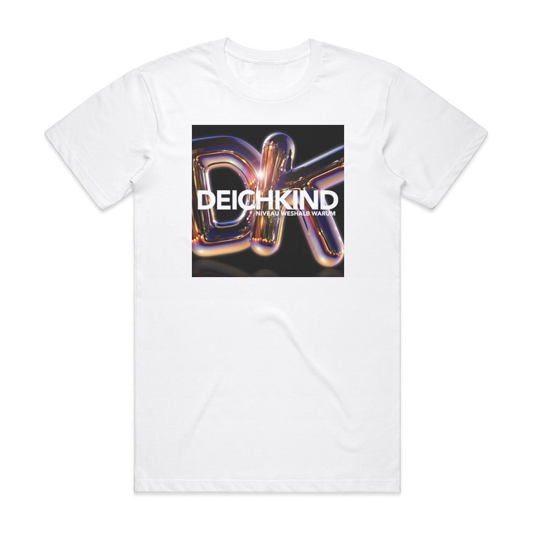 Deichkind Niveau Weshalb Warum Album Cover T-Shirt White