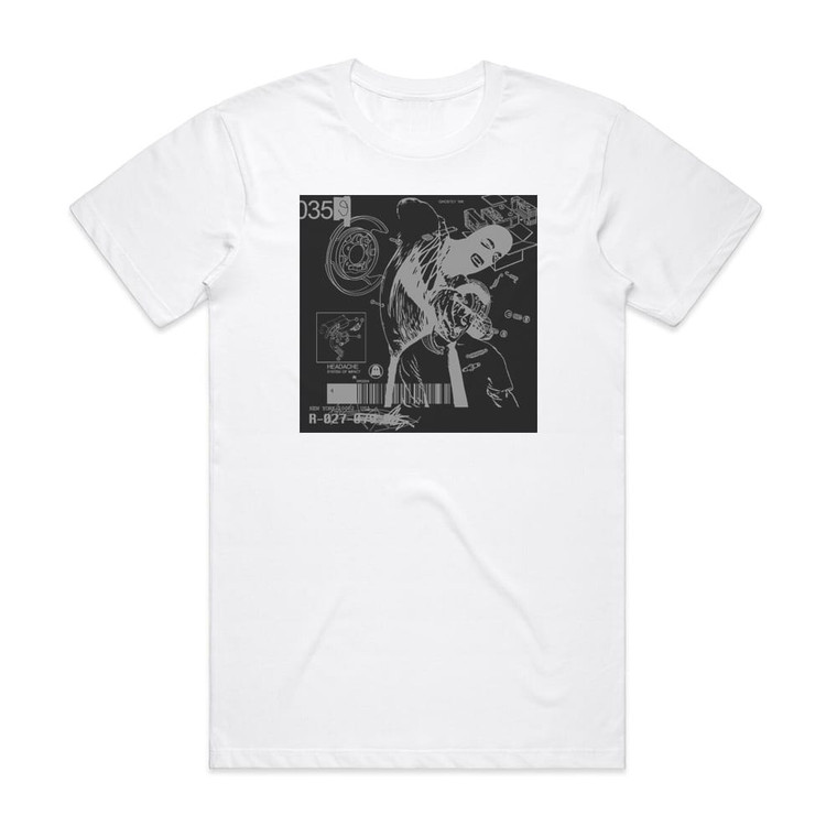 Dabrye Twothree Album Cover T-Shirt White