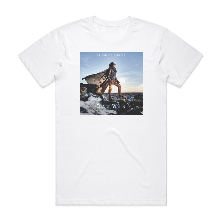 DarWin Origin Of Species Album Cover T-Shirt White