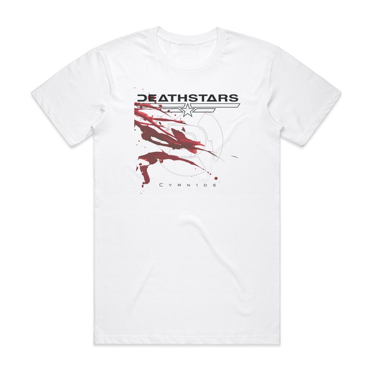 Deathstars Cyanide Album Cover T-Shirt White