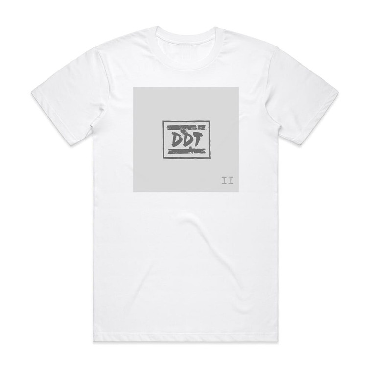 DDT  Ii Album Cover T-Shirt White