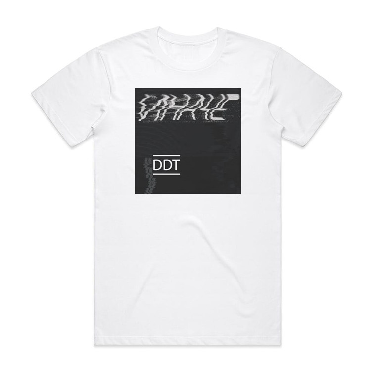 DDT Empty 1 Album Cover T-Shirt White