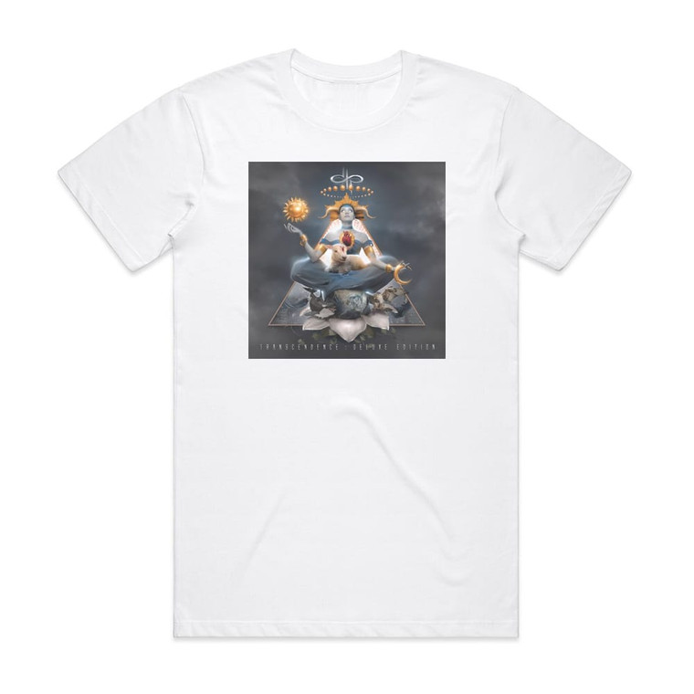 Devin Townsend Project Transcendence 1 Album Cover T-Shirt White Devin Townsend Project Transcendence 1 Album Cover T-Shirt White