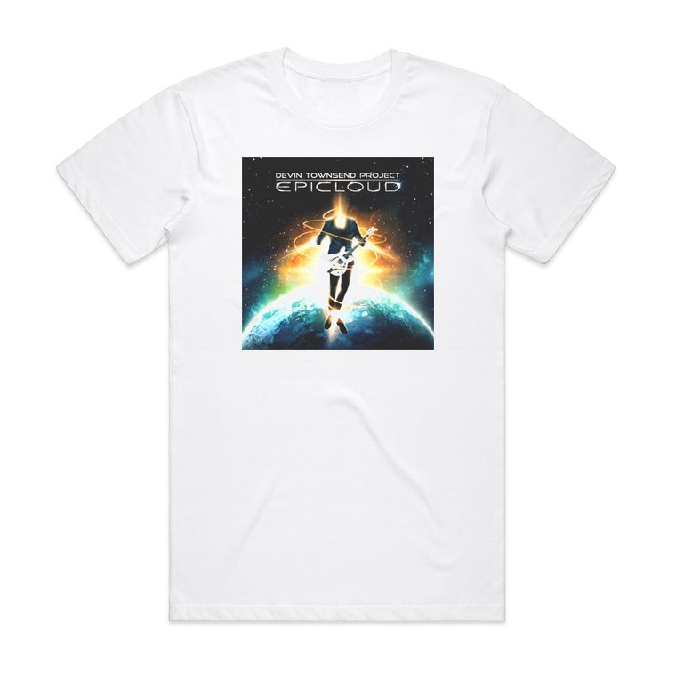 Devin Townsend Project Epicloud 1 Album Cover T-Shirt White