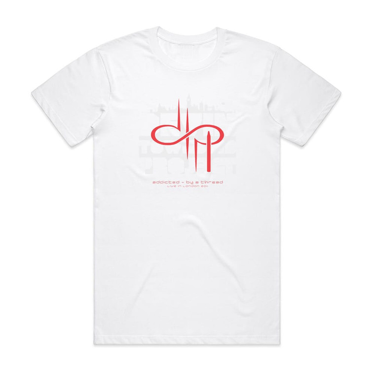 Devin Townsend Project Addicted By A Thread Live In London 2011 Album Cover T-Shirt White