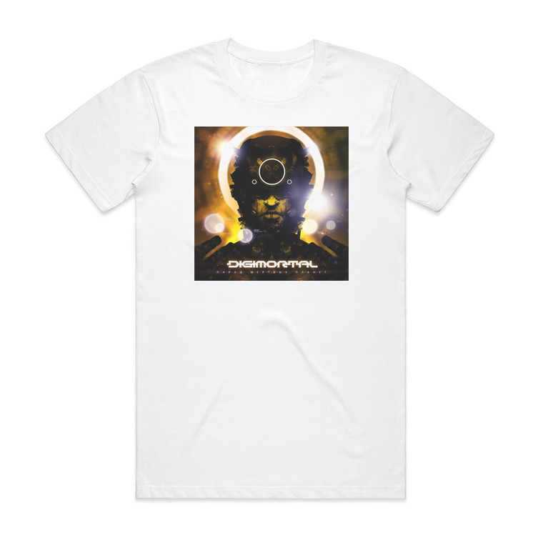 Digimortal  2 Album Cover T-Shirt White