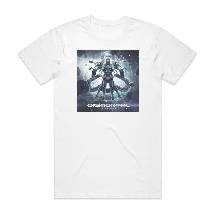 Digimortal Empty 2 Album Cover T-Shirt White