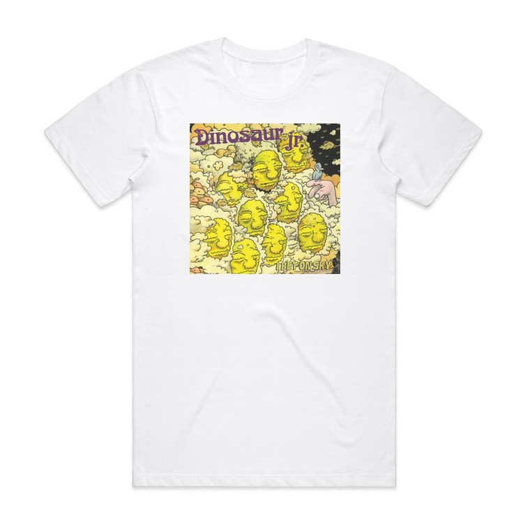 Dinosaur Jr I Bet On Sky Album Cover T-Shirt White