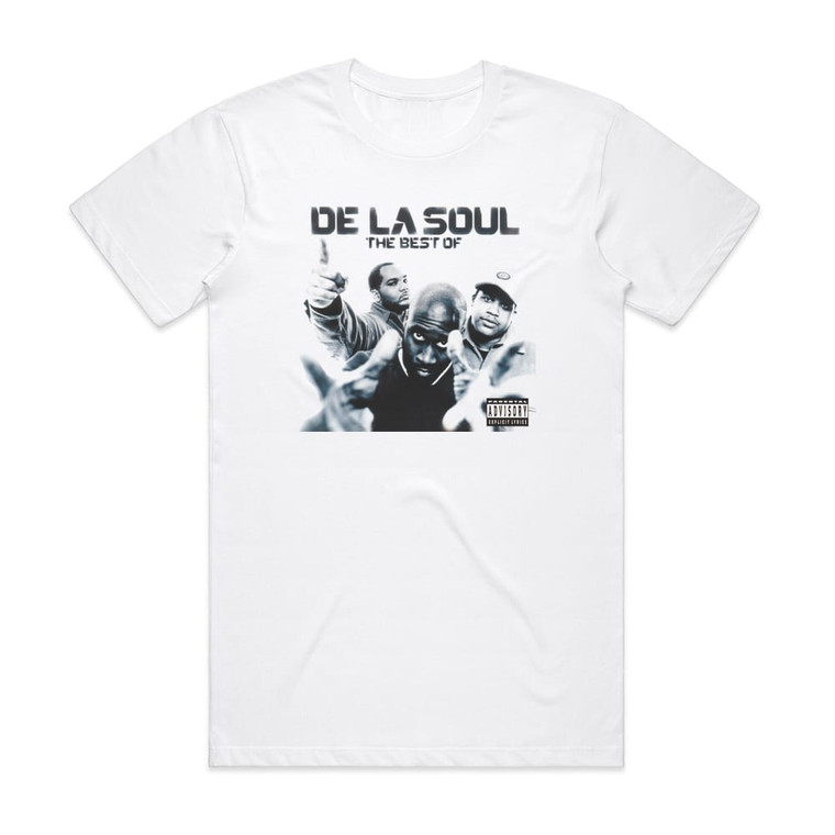 De La Soul The Best Of Album Cover T-Shirt White