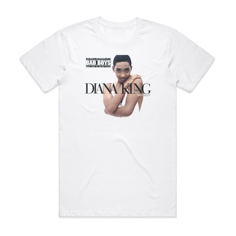 Diana King Shy Guy Album Cover T-Shirt White