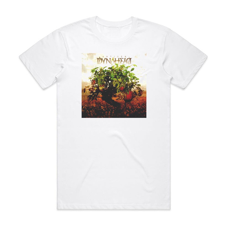 Dynahead Antigen Album Cover T-Shirt White