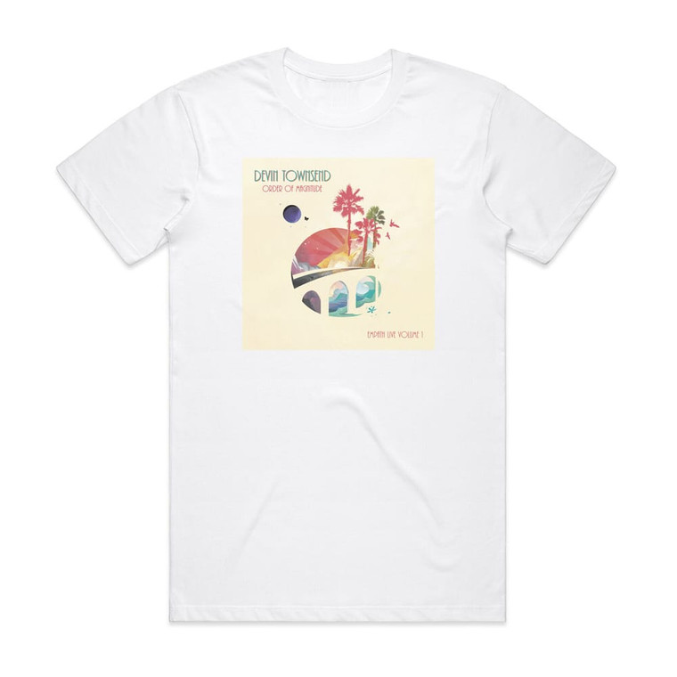 Devin Townsend Order Of Magnitude Empath Live Volume 1 Album Cover T-Shirt White