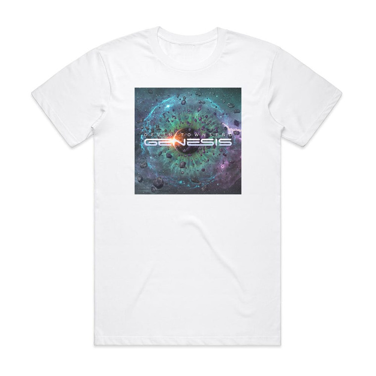 Devin Townsend Genesis Album Cover T-Shirt White