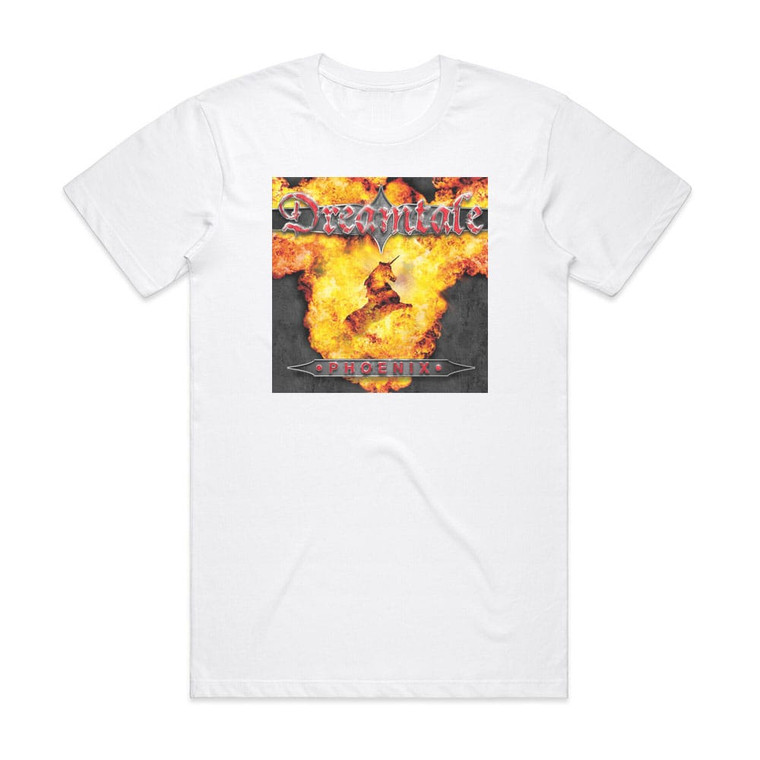 Dreamtale Phoenix Album Cover T-Shirt White