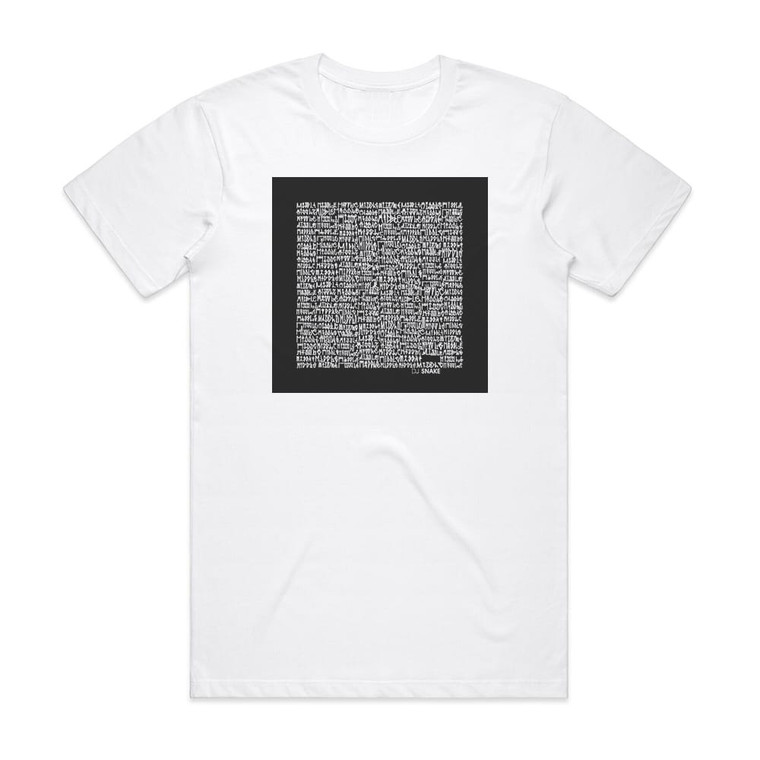 DJ Snake Middle Album Cover T-Shirt White