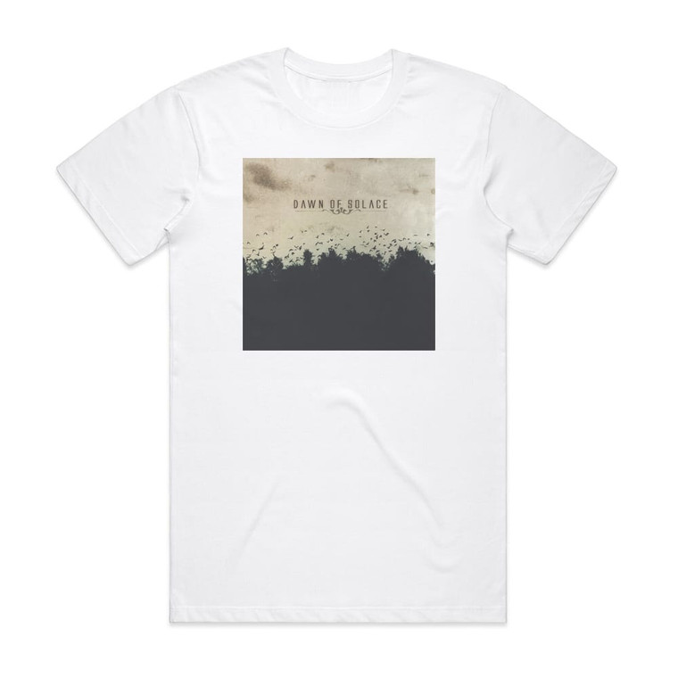 Dawn of Solace The Darkness 1 Album Cover T-Shirt White