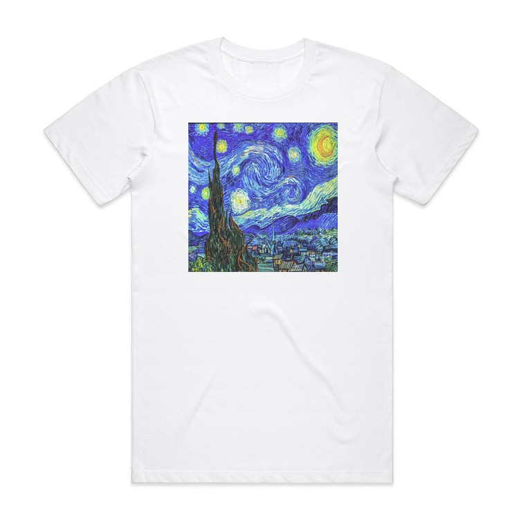 Don McLean Vincent 1 Album Cover T-Shirt White