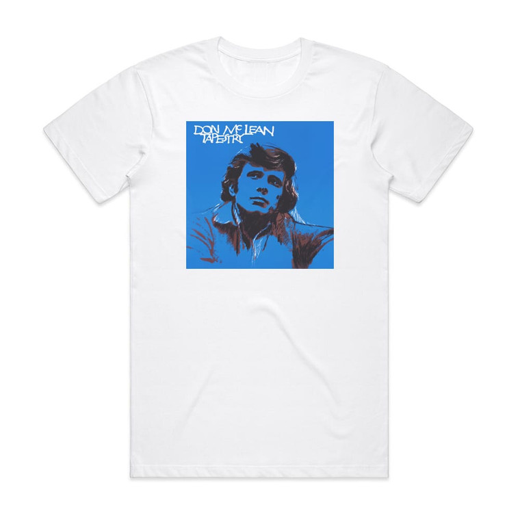 Don McLean Tapestry Album Cover T-Shirt White