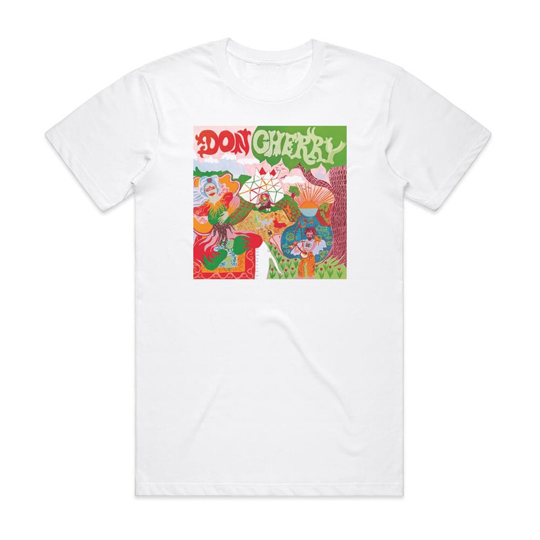 Don Cherry Organic Music Society Album Cover T-Shirt White