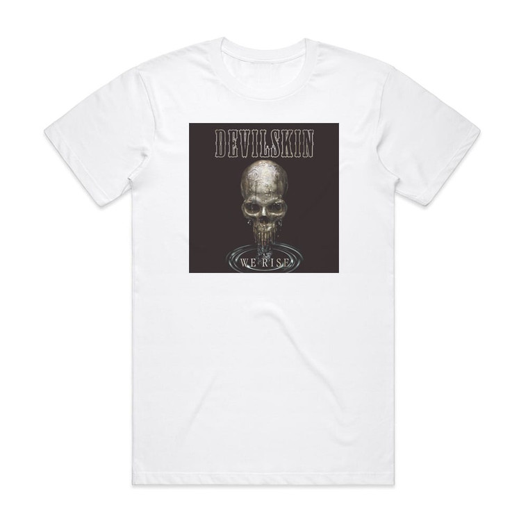 Devilskin We Rise 1 Album Cover T-Shirt White