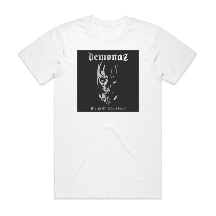 Demonaz March Of The Norse Album Cover T-Shirt White