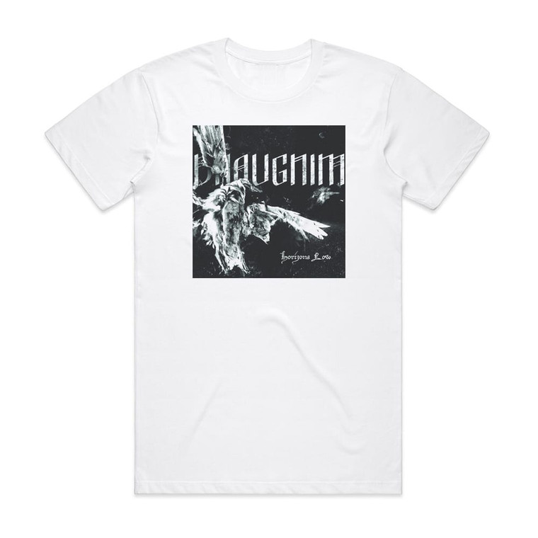 Draugnim Horizons Low Album Cover T-Shirt White