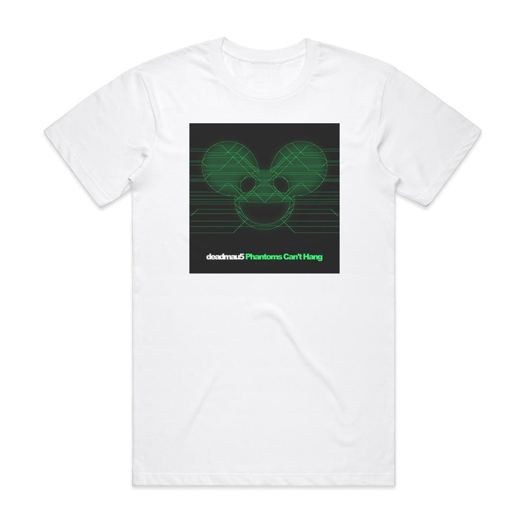 deadmau5 Phantoms Cant Hang Album Cover T-Shirt White