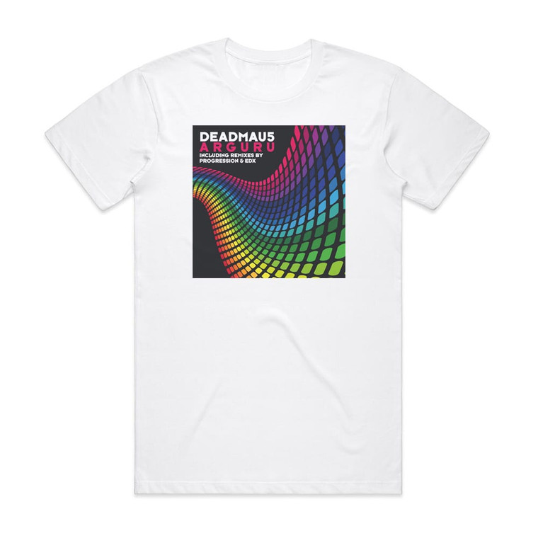 deadmau5 Arguru Album Cover T-Shirt White