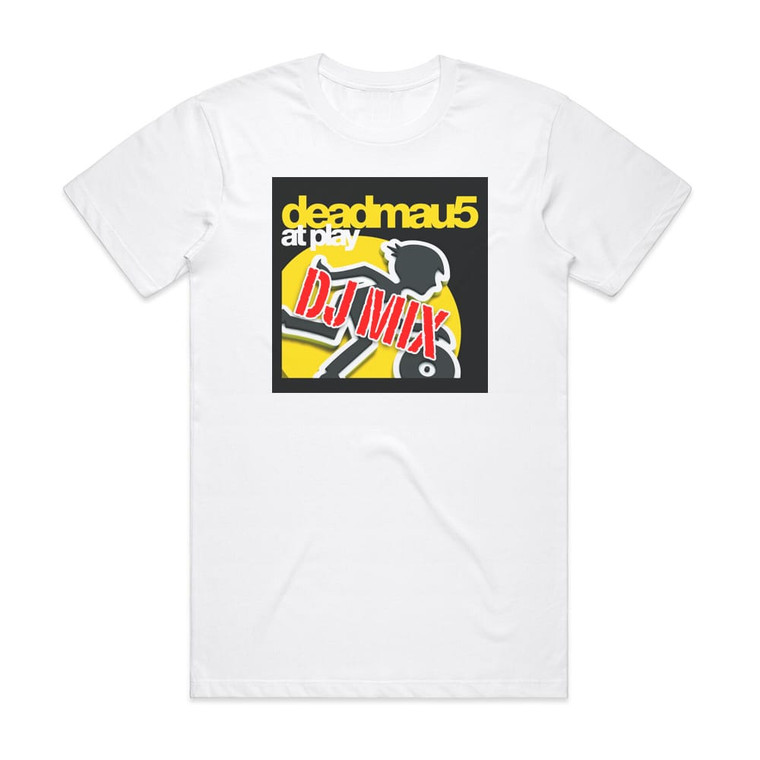 deadmau5 At Play 2 Album Cover T-Shirt White