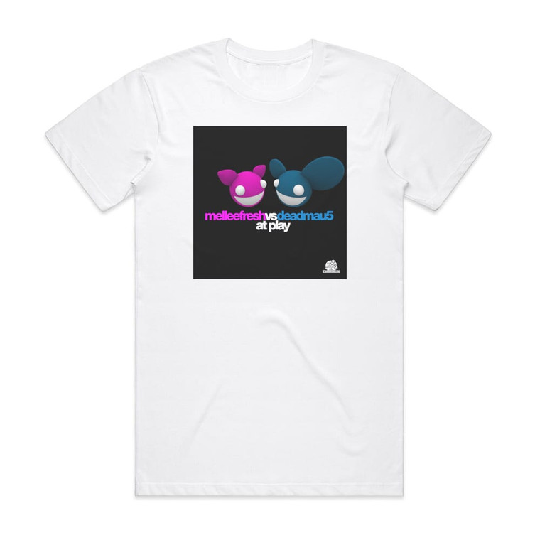 deadmau5 At Play 4 Album Cover T-Shirt White