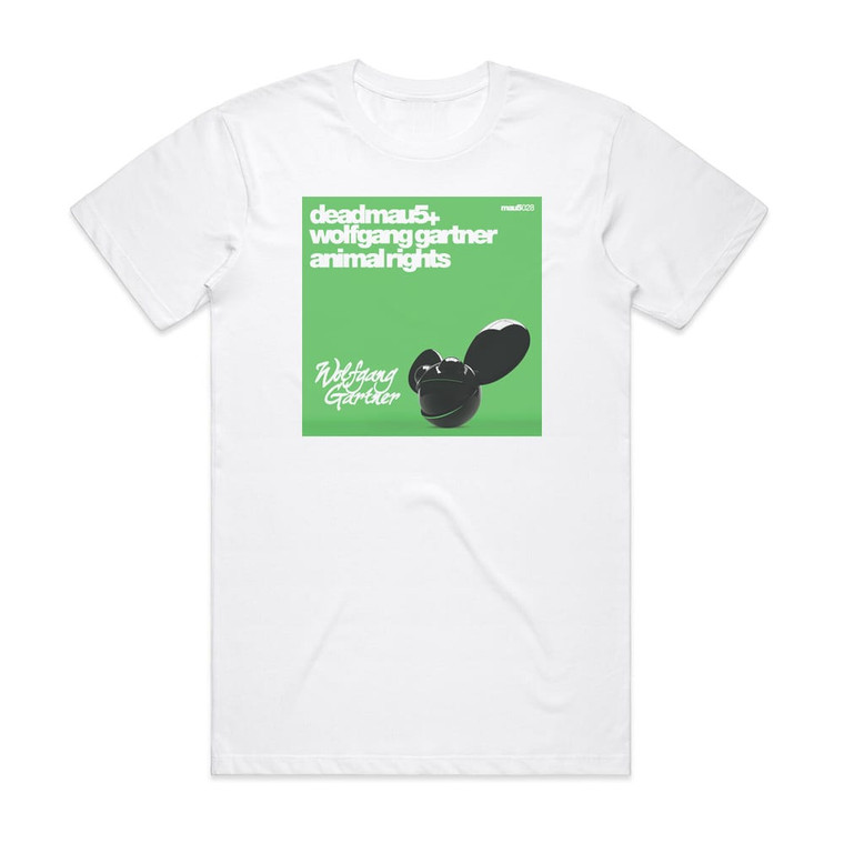 deadmau5 Animal Rights Album Cover T-Shirt White