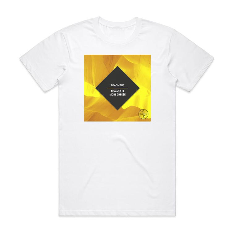 deadmau5 Reward Is More Cheese Album Cover T-Shirt White