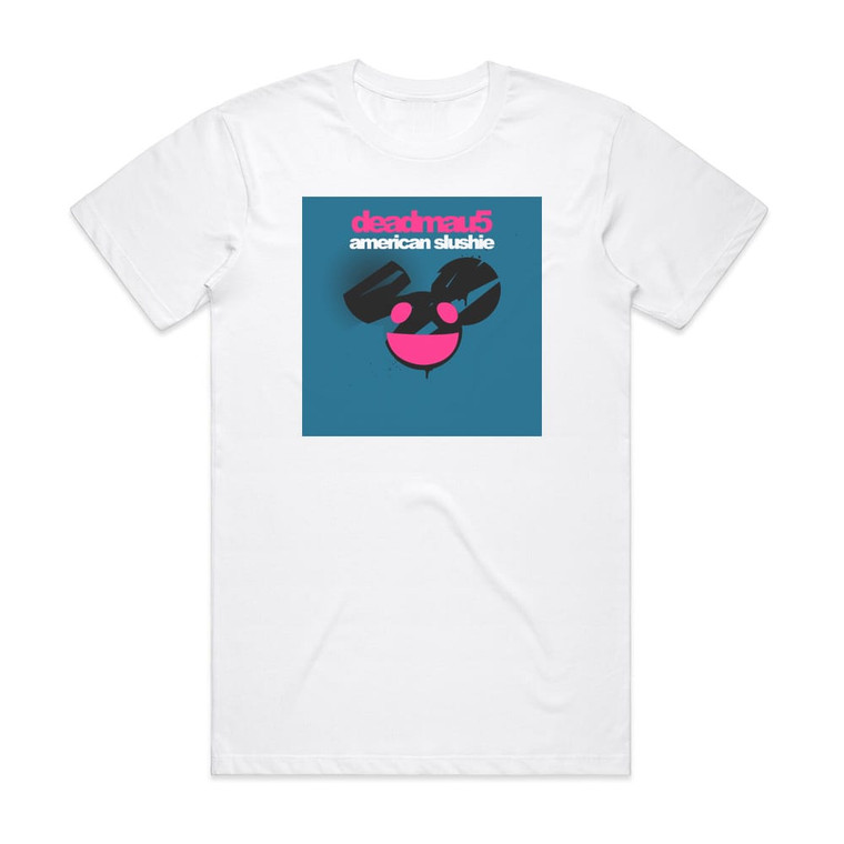 deadmau5 American Slushie 5 Album Cover T-Shirt White