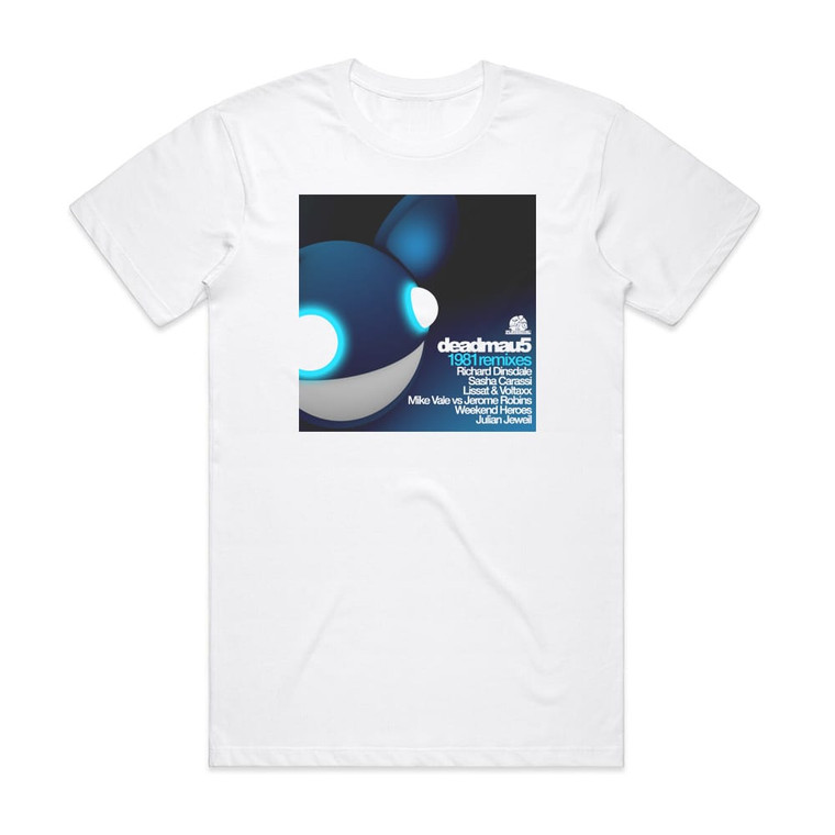 deadmau5 1981 Album Cover T-Shirt White