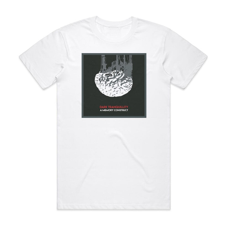 Dark Tranquillity A Memory Construct Album Cover T-Shirt White